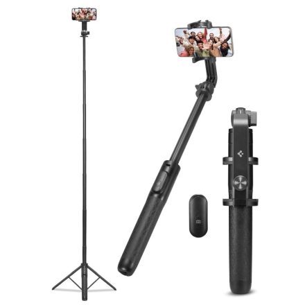 Spigen S560W Bluetooth Szelfibot + Tripod - Fekete