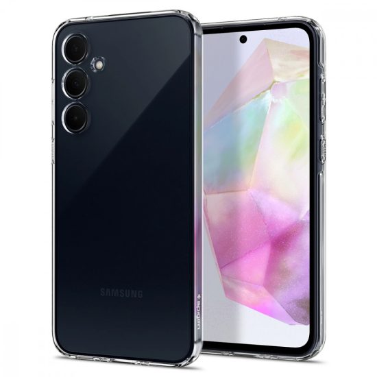 Samsung Galaxy A35 Tok - Spigen Crystal Flex - Átlátszó