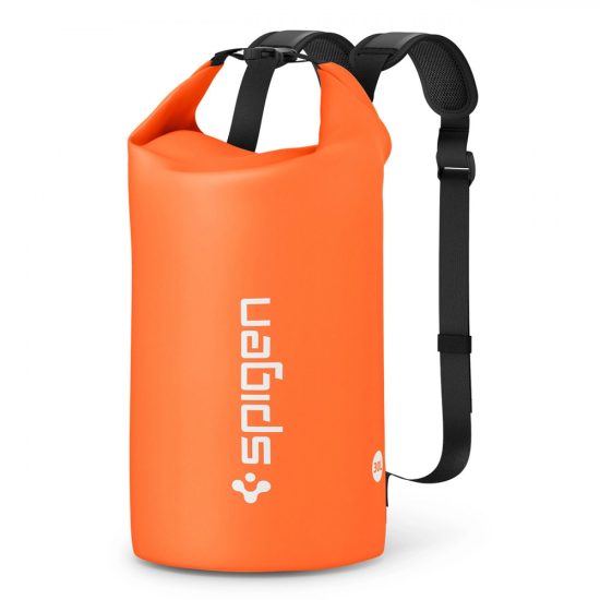 Spigen A631 Aqua Shield Vízálló Hátizsák 30L - Narancs