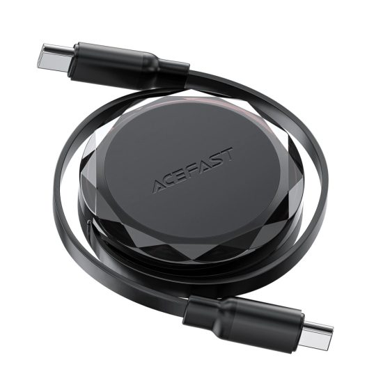 Acefast USB-C - USB-C Kábel - 0.8m 60W - Fekete