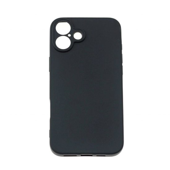 iPhone 16 Tok - Soft Case - Fekete