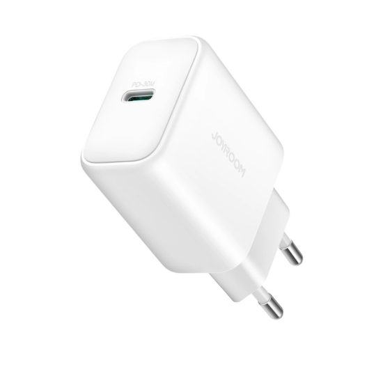 Joyroom JR-TCF24 Hálózati Töltő 30W - USB-C - PD QC SFC - Fehér