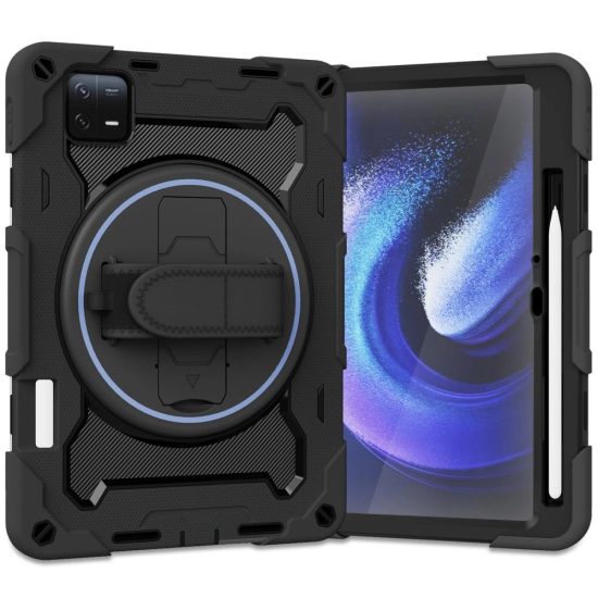 Xiaomi Pad 6 / 6 Pro Tok - Tech-Protect Solid360 - Fekete