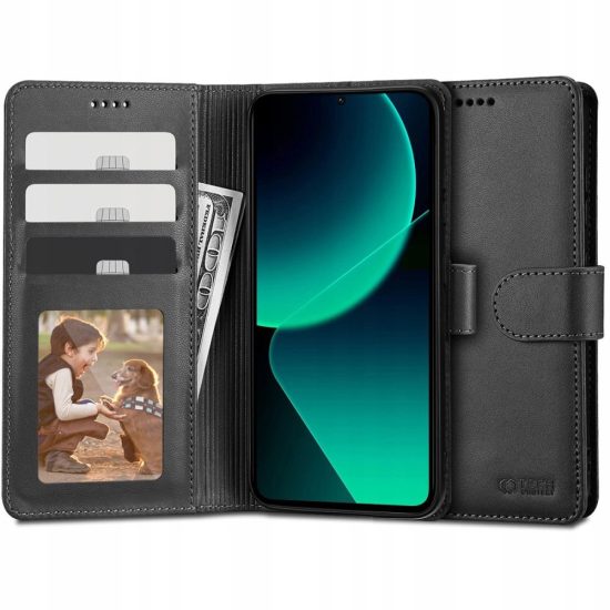 Xiaomi 13T / 13T Pro Tok - Tech-Protect Wallet - Fekete