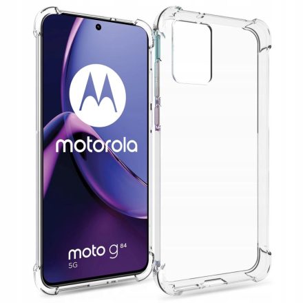 Motorola Moto G84 5G Tok - Tech-Protect FlexAir Pro - Átlátszó