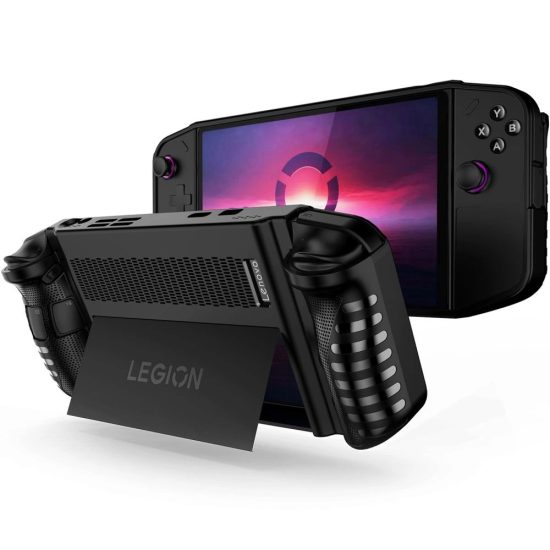 Lenovo Legion Go Tok - Tech-Protect TPUCarbon - Fekete