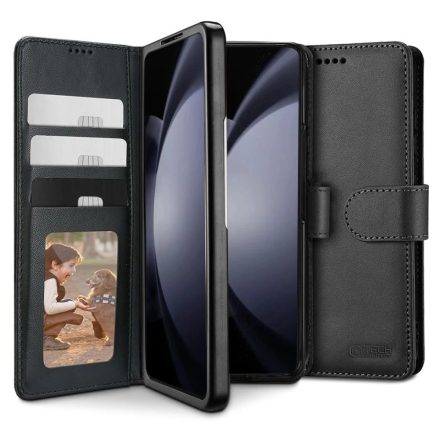 Samsung Galaxy Z Fold 6 Tok - Tech-Protect Wallet - Fekete