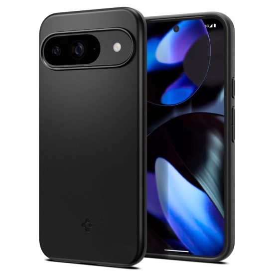 Google Pixel 9 / 9 Pro Tok - Spigen Thin Fit - Fekete