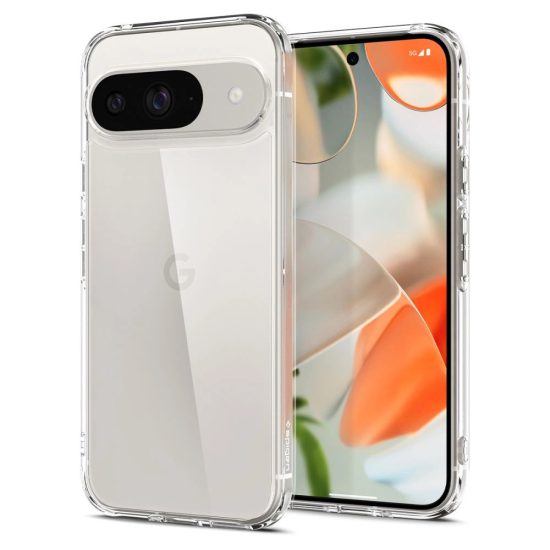 Google Pixel 9 / 9 Pro Tok - Spigen Ultra Hybrid - Átlátszó