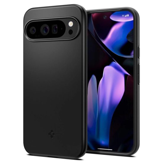 Google Pixel 9 Pro XL Tok - Spigen Thin Fit - Fekete