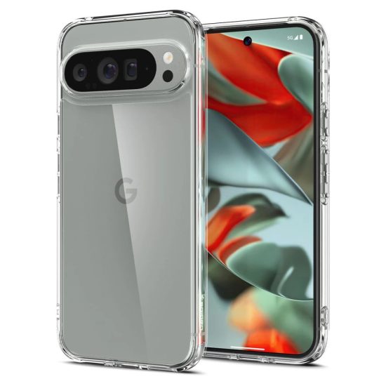 Google Pixel 9 Pro XL Tok - Spigen Ultra Hybrid - Átlátszó