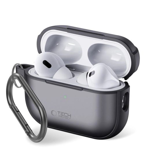 AirPods Pro 1 / 2 Tok - Tech-Protect MagMat - Fekete