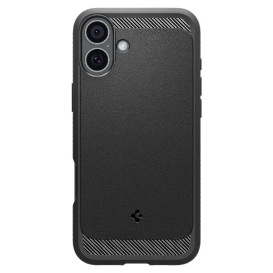 iPhone 16 Tok - Spigen Rugged Armor MagFit - Fekete