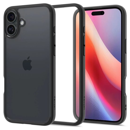 iPhone 16 Plus Tok - Spigen Ultra Hybrid - Fekete