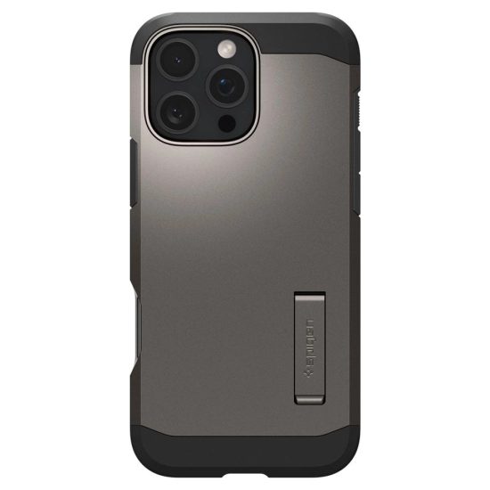 iPhone 16 Pro Max Tok - Spigen Tough Armor MagFit - Gunmetal