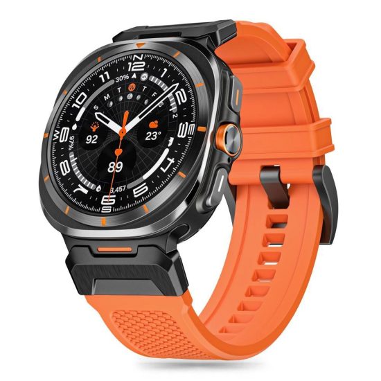 Samsung Galaxy Watch Ultra (47mm) Szíj - Tech-Protect Delta Pro - Narancs