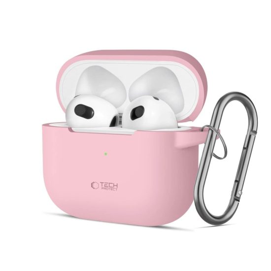 AirPods 3 Tok - Tech-Protect Silicone Hook - Pink