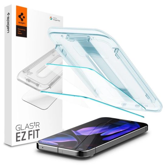 Google Pixel 9 Pro XL Kijelzővédő Üvegfólia - Spigen Glas.tR EZ Fit x 2 db