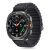 Samsung Galaxy Watch Ultra (47mm) Szíj - Tech-Protect Weave Pro - Fekete