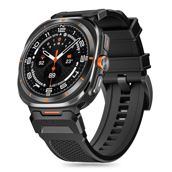 Samsung Galaxy Watch Ultra (47mm) Szíj - Tech-Protect Delta Pro - Fekete