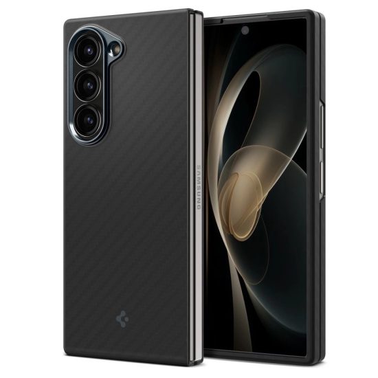 Samsung Galaxy Z Fold 6 Tok - Spigen Air Skin Aramid - Fekete