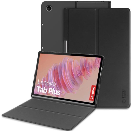 Lenovo Tab Plus 11.5" TB-351 Tok - Tech-Protect SmartCase - Fekete