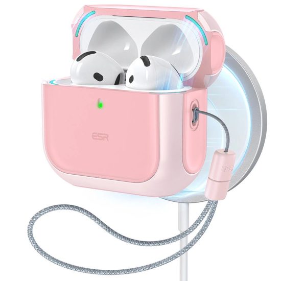 AirPods 4 Tok - ESR Orbit Halolock - Pink