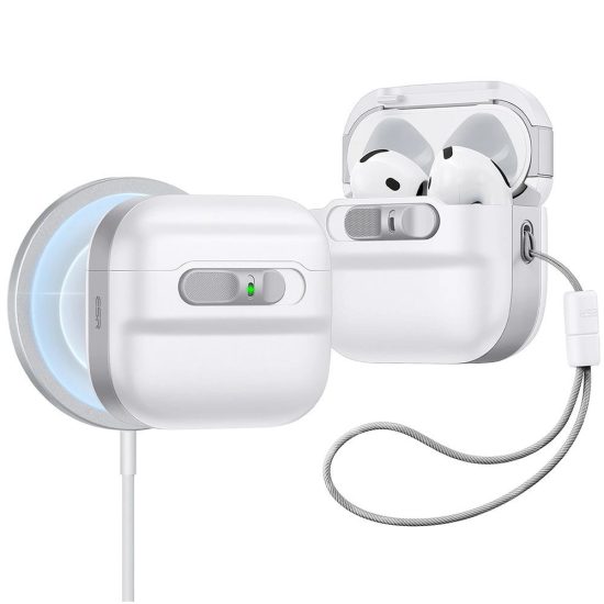 AirPods 4 Tok - ESR Pulse Halolock - Fehér