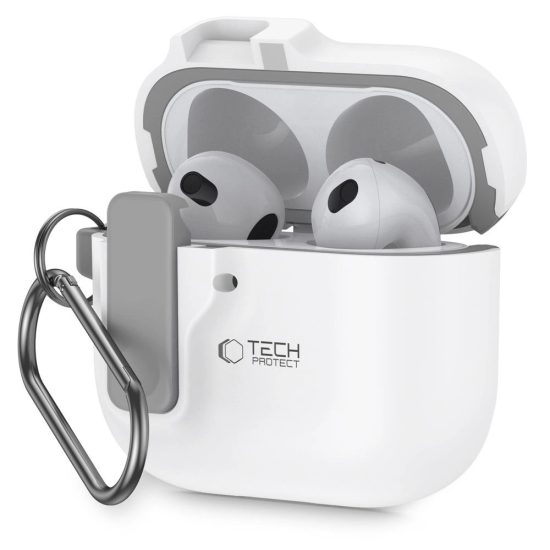 AirPods 4 Tok - Tech-Protect Slim Hook - Fehér