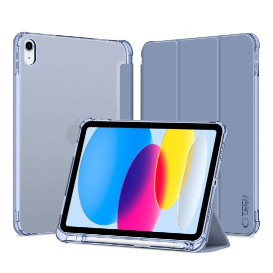 iPad 10.9" (2022) Tok - Tech-Protect SC Pen Hybrid - Kék-Átlátszó