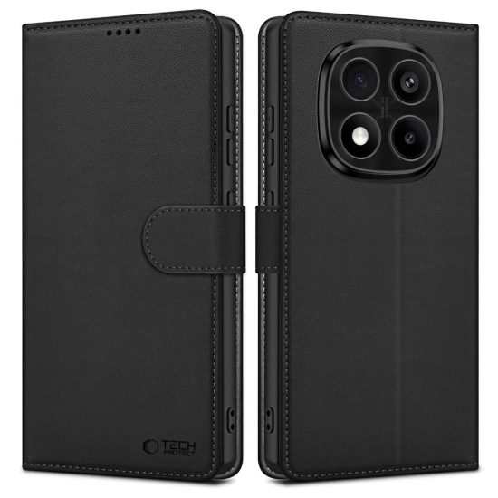 Xiaomi Redmi Note 14 Pro 5G / 14 Pro+ 5G / Poco X7 5G Tok - Tech-Protect Wallet - Fekete