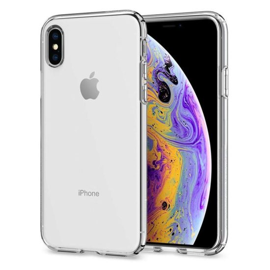 iPhone X / XS Tok - Spigen Liquid Crystal - Átlátszó