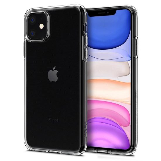 iPhone 11 Tok - Spigen Liquid Crystal - Átlátszó