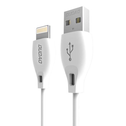 Dudao USB - Lighning Kábel - 2m 2,1A - Fehér