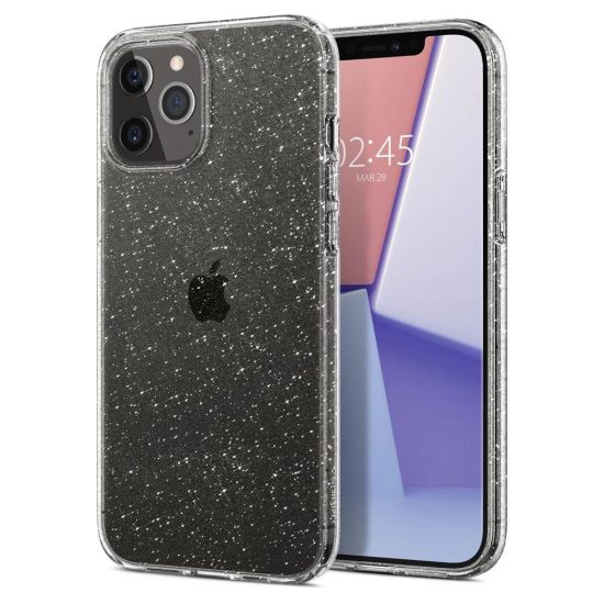 iPhone 12 / 12 Pro Tok - Spigen Liquid Crystal - Crystal Quartz