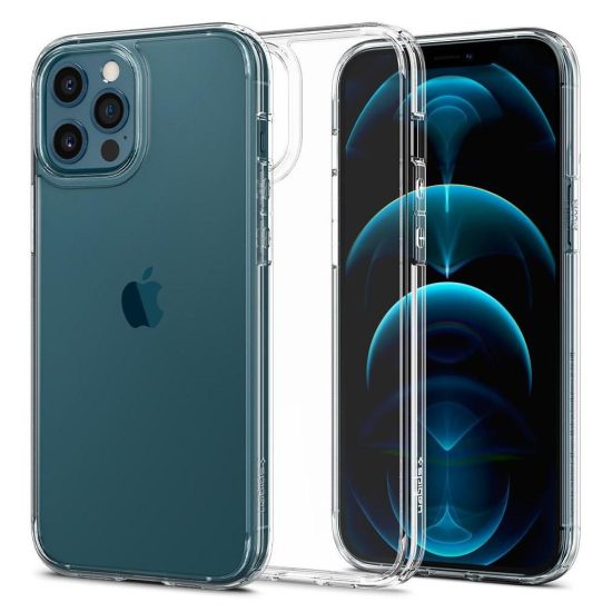 iPhone 12 / iPhone 12 Pro Tok - Spigen Ultra Hybrid - Átlátszó