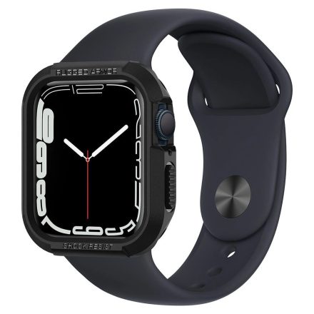 Apple Watch 40mm / 41mm Tok - Spigen Rugged Armor - Fekete